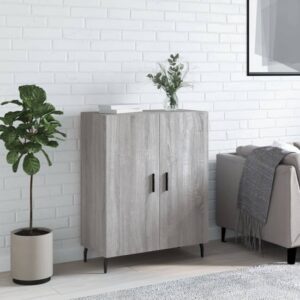 Derby Wooden Sideboard With 2 Doors In Grey Sonoma Oak